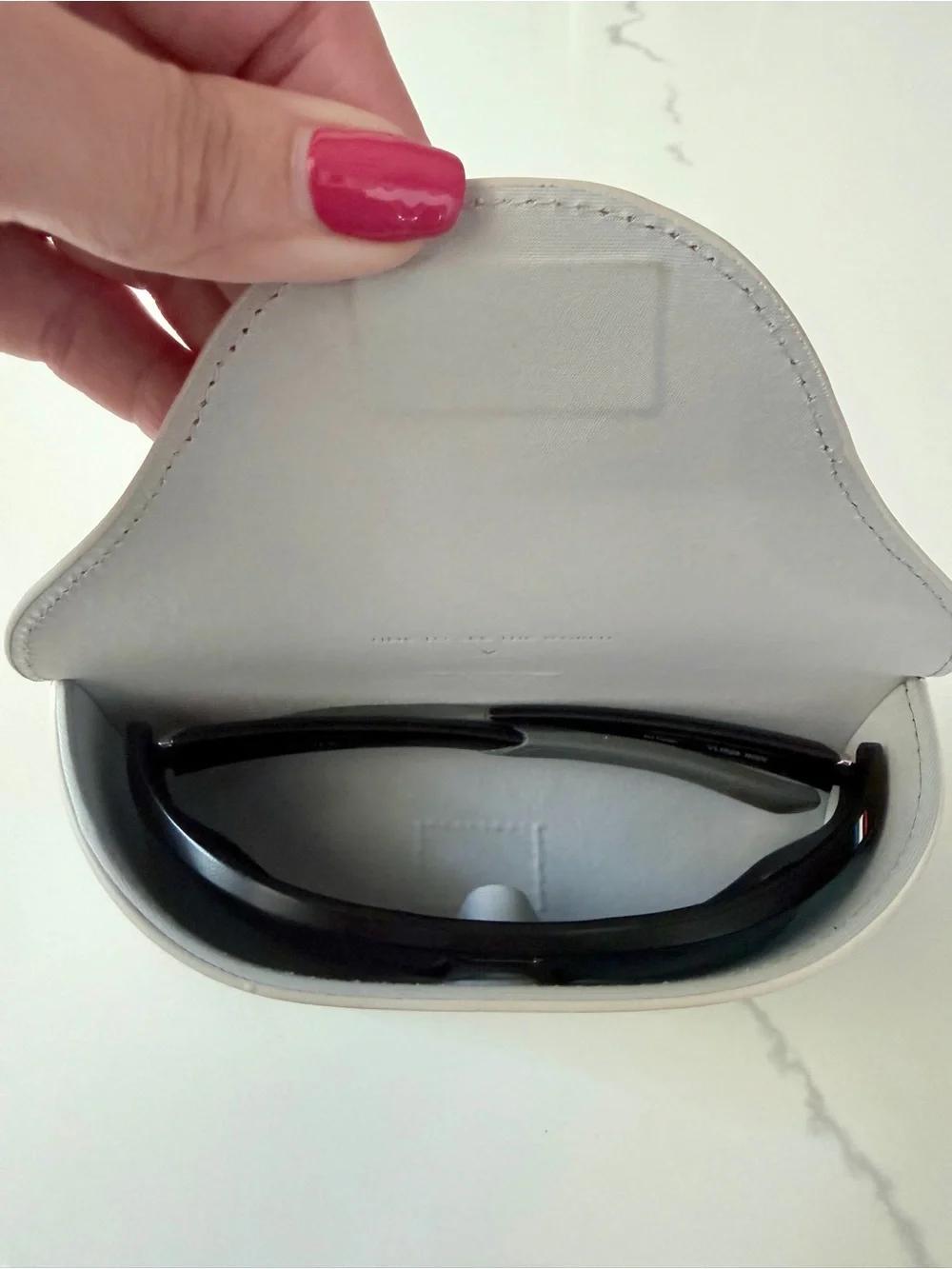 Vuarnet Black Sunglasses with White Case